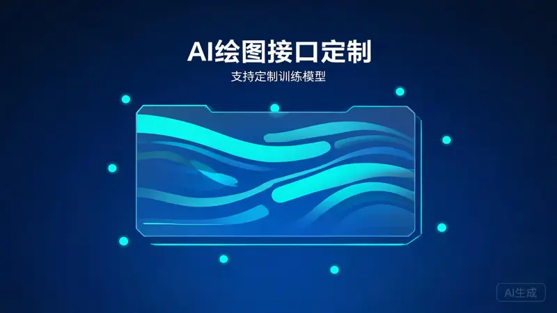 AI绘图接口定制集成 支持定制训练模型