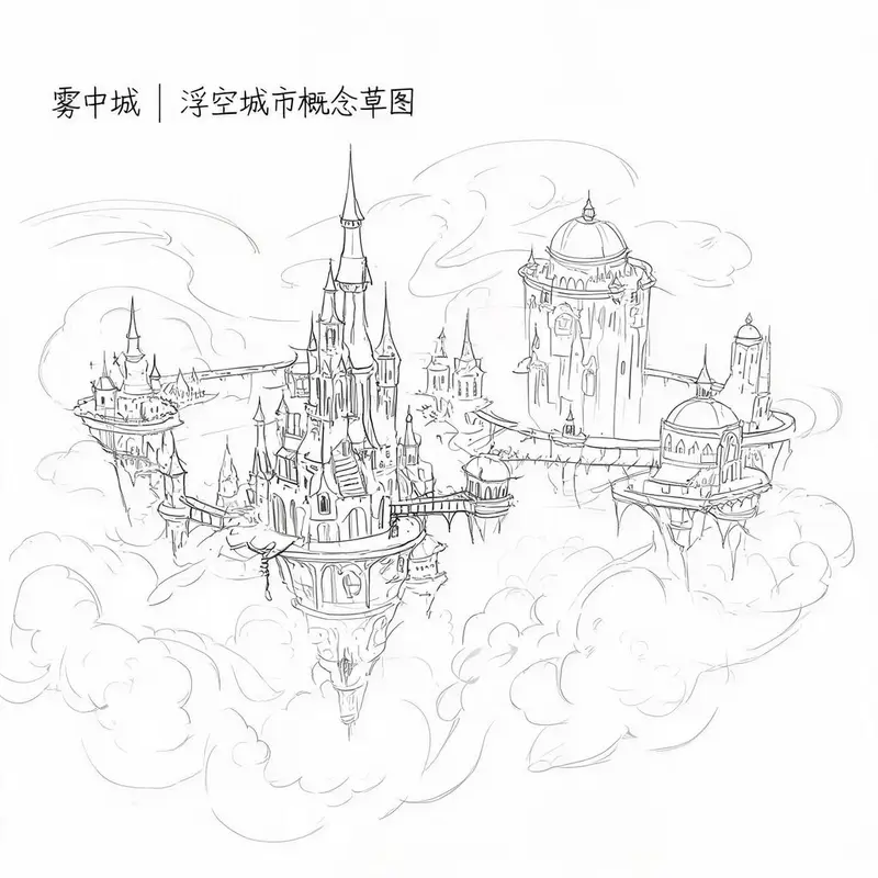 星野旅人人物草图